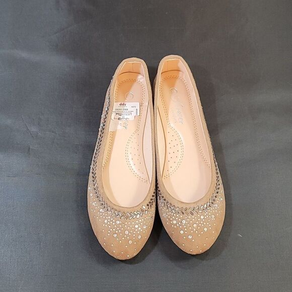 FAUX SUEDE COMFORT WOMEN SHOES FLAT - Picture 2 of 14